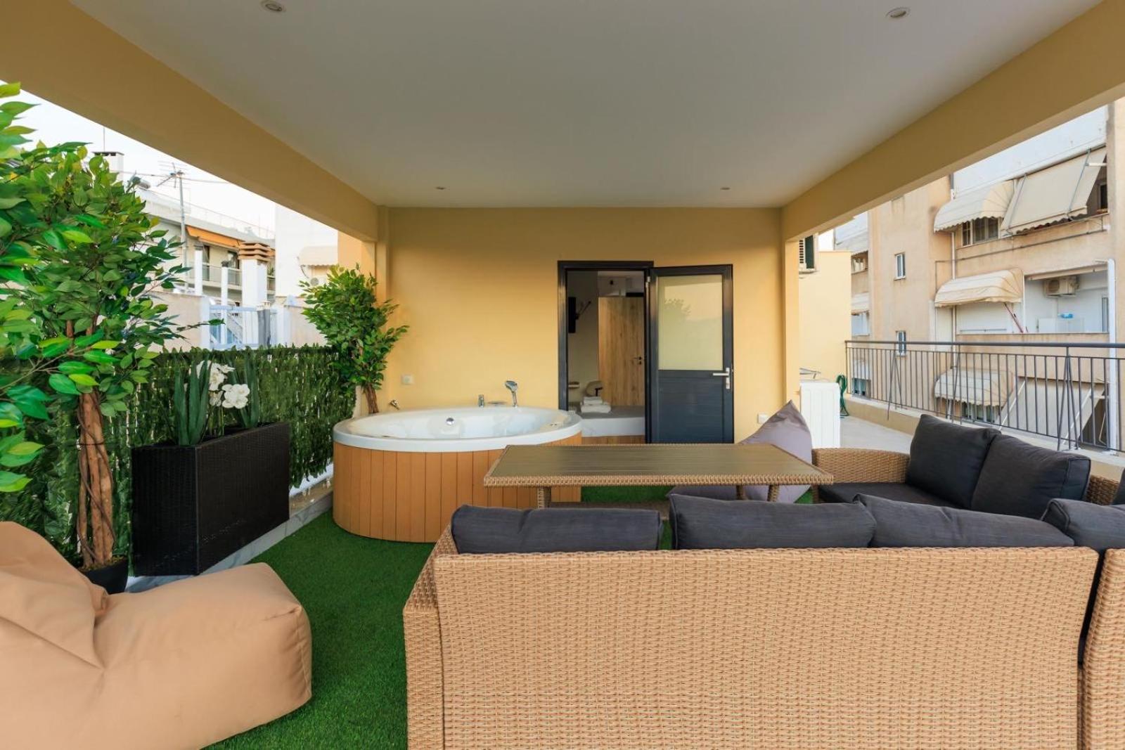 Aiolos Super Lux Suite Jucuzzi Nea Smyrni Centre Athen Exterior foto