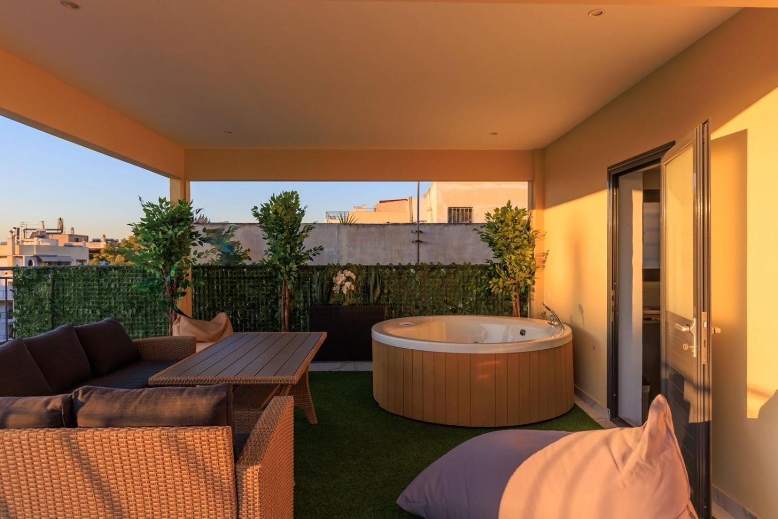 Aiolos Super Lux Suite Jucuzzi Nea Smyrni Centre Athen Exterior foto